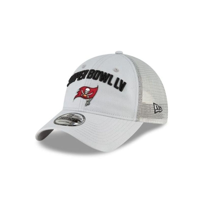 Tampa Bay Buccaneers Gorra | New Era NFL Super Bowl Lv 9twenty Adjustable Cap Mexico - Grises